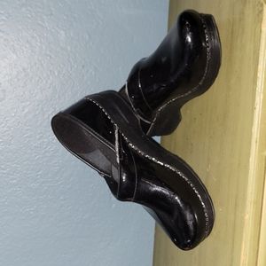 DANSKO Patent Leather Clogs